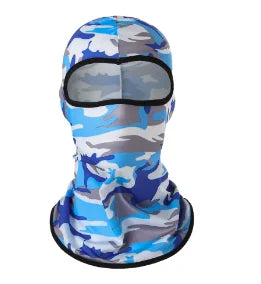 Cagoule noire pour homme, masque intégral