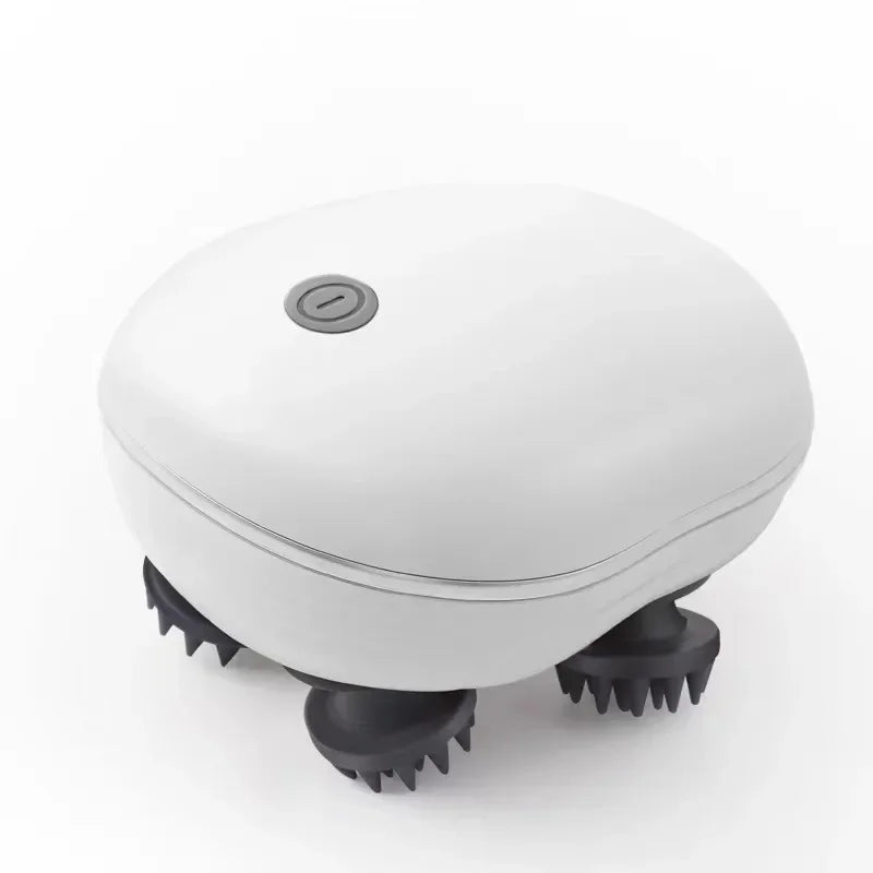 Masseur électrique pour le cuir chevelu et la tête, thérapie par lumière rouge, anti-stress, relaxation, massage corporel, élimine les tensions musculaires et la fatigue