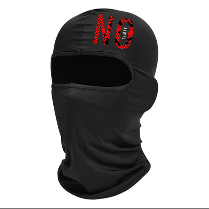 Cagoule noire pour homme, masque intégral