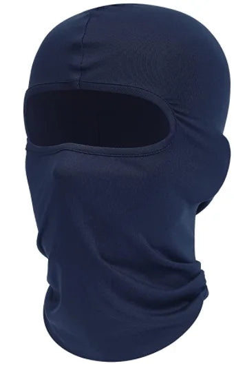 Cagoule noire pour homme, masque intégral