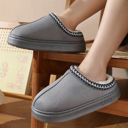 Pantoufles moelleuses pour Femmes – Confort Ultime et Style Élégant pour l'Hiver