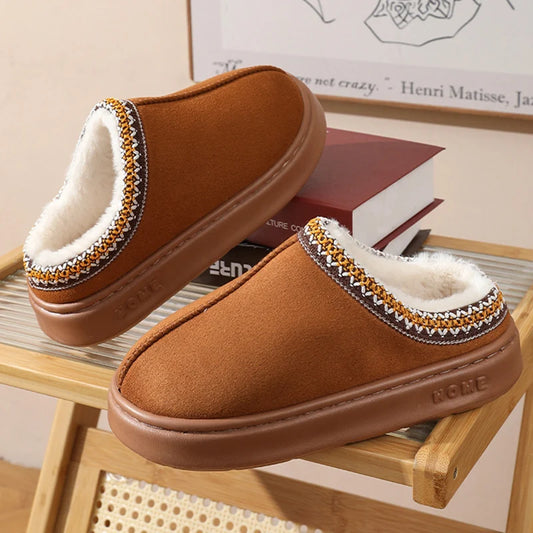 Pantoufles moelleuses pour Femmes – Confort Ultime et Style Élégant pour l'Hiver