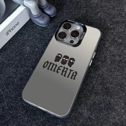 Coque de téléphone, couleur argent pour iPhone 16 15 14 13 12 11 Pro Max Plus