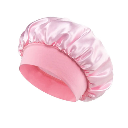Bonnet de Cheveux en Satin pour Dormir – Soin Capillaire Doux & Élégant