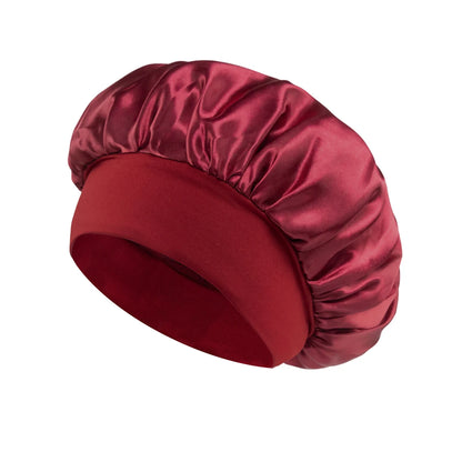 Bonnet de Cheveux en Satin pour Dormir – Soin Capillaire Doux & Élégant