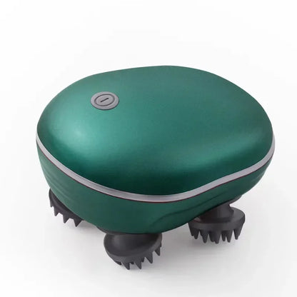 Masseur électrique pour le cuir chevelu et la tête, thérapie par lumière rouge, anti-stress, relaxation, massage corporel, élimine les tensions musculaires et la fatigue