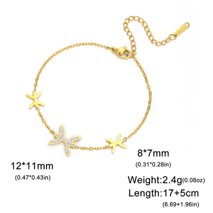 Bracelet Berbère Africain en Acier Inoxydable – Talisman en Zircon | Unisexe