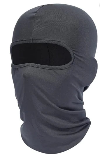 Cagoule noire pour homme, masque intégral